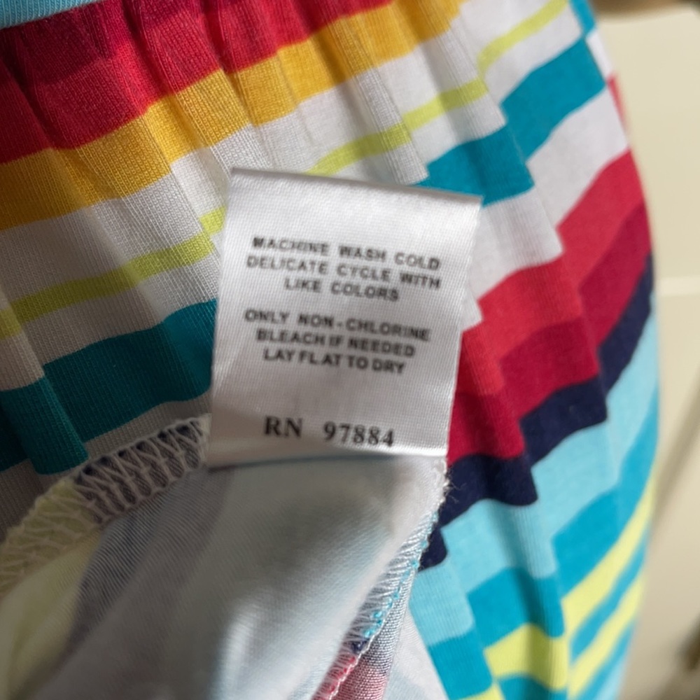 Tart Rainbow Striped Strapless Sundress Multicolor - Picture 8 of 8